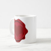 WAX SIEGEL HERZ | 2x Kaffeetasse (Vorderseite Links)