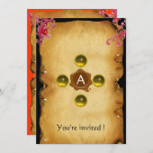 WAX SIEGEL topaz Einladung (Vorne/Hinten)