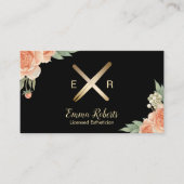 Wax Stick & Twezzer Logo-Klasse für Östhetiker, fl Visitenkarte (Vorderseite)