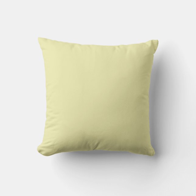 Wax Yellow Solid Color Kissen (Vorderseite)