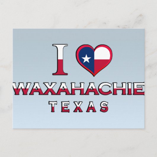 Waxahachie, Texas Postkarte (Vorderseite)