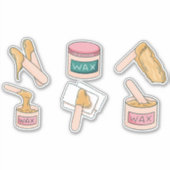WAXELEMENTE SET AUFKLEBER (Vorderseite)
