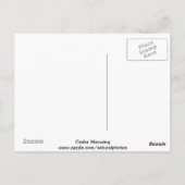 Waxen mit Berry Postkarte (Rückseite)