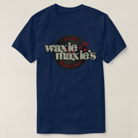 Waxie Maxies Platten & Bänder 1938 im Rekordspeich T-Shirt (Design vorne)