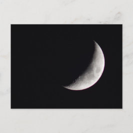Waxing Crescent Moon Postkarte