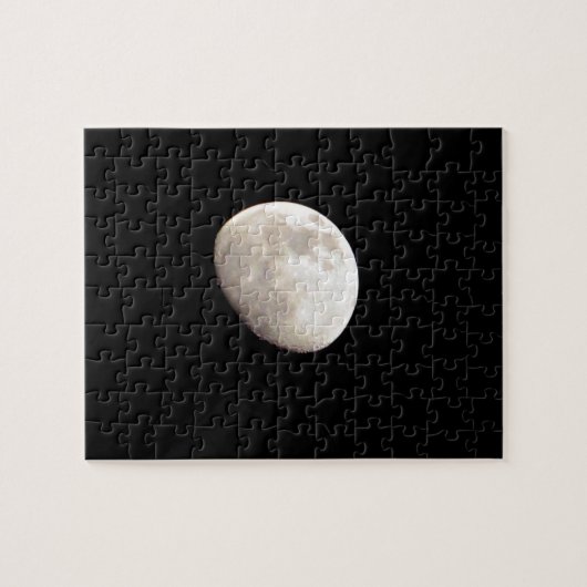 Waxing Gibbous Moon Puzzle (Horizontal)