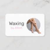 Waxing Legs Visitenkarte (Vorderseite)