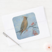 Waxing Quadratischer Aufkleber (Umschlag)