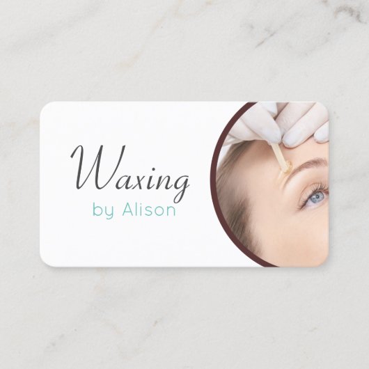 Waxkunde Visitenkarte (Vorderseite)