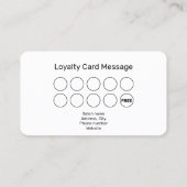 Waxtechniker/Ästhetiker Goldtreue Visitenkarte (Rückseite)