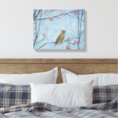 Waxwing 2013 Öl auf Leinwand (Insitu (Schlafzimmer))