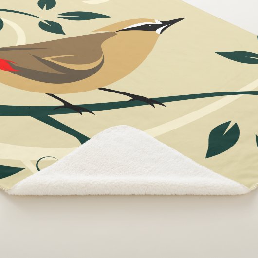 Waxwing Birds Sherpadecke (3/4)