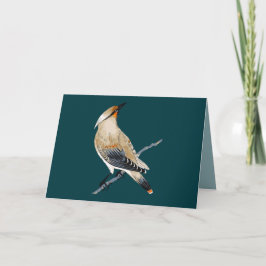 WAXWING BLANK ALL-OCCASION CARD KARTE