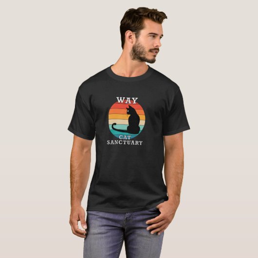 Way Cat Sanctuary Group Family Reunion Name Pullov T-Shirt (Vorne ganz)