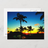 WAY COOL MAUI SUNSET! POSTKARTE (Vorne/Hinten)