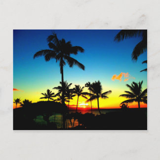 WAY COOL MAUI SUNSET! POSTKARTE
