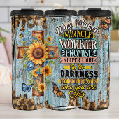 Way Maker Miracle Worker Darkness Light Thermosbecher