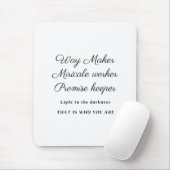 Way Maker Mousepad (Mit Mouse)