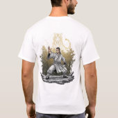 Way of the Tiger – Kung Fu Warrior & Spirit Animal T-Shirt (Rückseite)