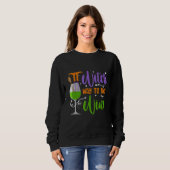Way To The Wine Halloween Witch Cool Tee (Vorne ganz)
