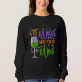 Way To The Wine Halloween Witch Cool Tee (Vorderseite)