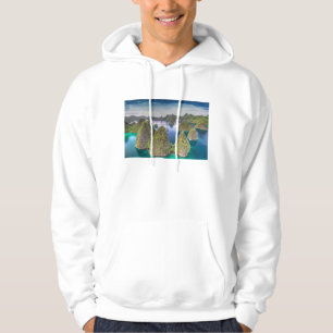 Wayag Island Landschaft, Indonesien Hoodie