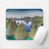 Wayag Island Landschaft, Indonesien Mousepad (Mit Mouse)