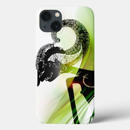 Wayang Arjuna iPhone Case (Rückseite)