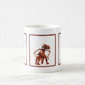 Wayang in Batik Kaffeetasse (Mittel)