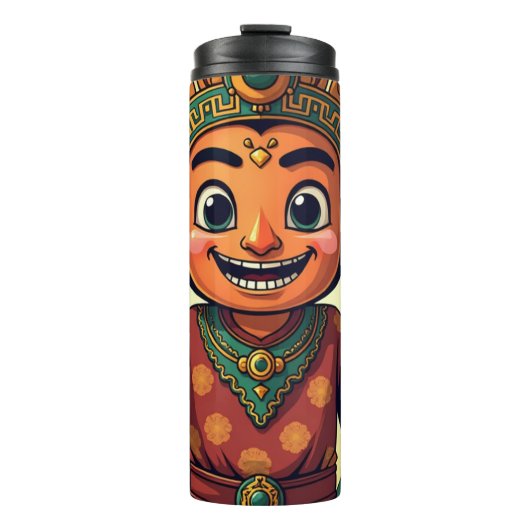 Wayang Javanese Thermosbecher (Vorderseite)