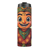 Wayang Javanisch Thermosbecher (Vorderseite)