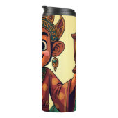 Wayang Javanisch Thermosbecher (Nach rechts gedreht)