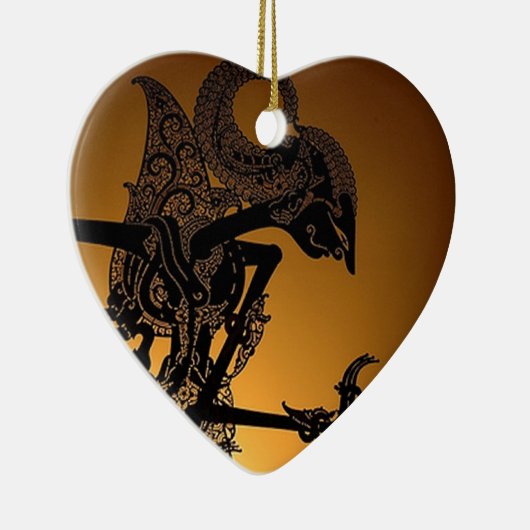 Wayang Keramikornament (Rechts)