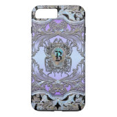 Wayde Hill Chic Viktorianisch Monogram Case-Mate iPhone Hülle (Rückseite)