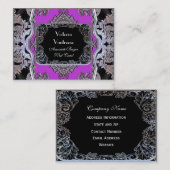 Wayde Hügel-Leidenschafts-elegantes berufliches Visitenkarte (Vorne/Hinten)