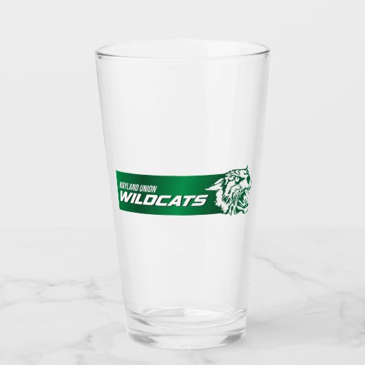 Wayland Gewerkschaft Wildcats #2 Glas (Vorderseite)