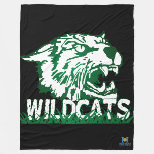 Wayland Gewerkschaft Wildcats #4 Fleecedecke