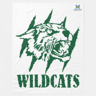 Wayland Gewerkschaft Wildcats #9 Fleecedecke