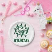 Wayland Gewerkschaft Wildcats #9 Pappteller (Party)