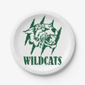 Wayland Gewerkschaft Wildcats #9 Pappteller (Vorderseite)