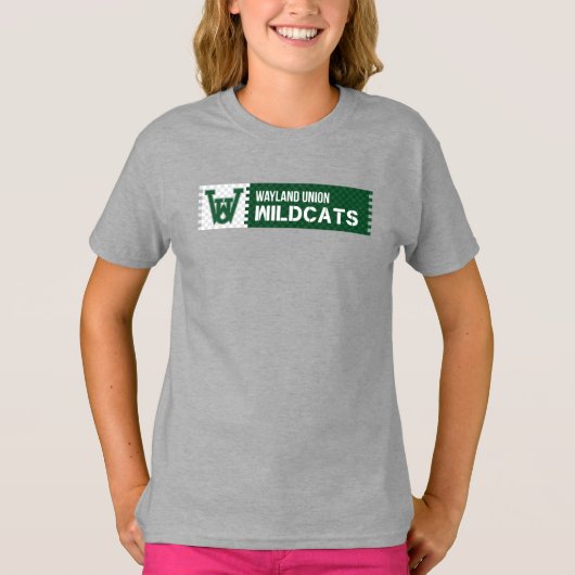 Wayland Gewerkschaft Wildcats T-Shirt (Vorderseite)