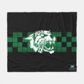 Wayland Union Wildcats #5 Fleecedecke (Vorderseite (Horizontal))