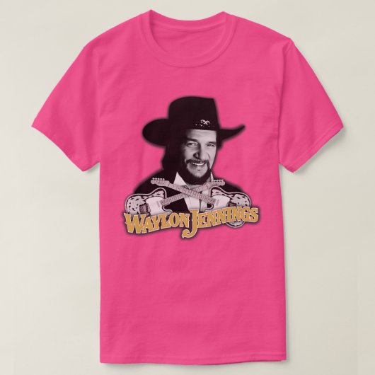Waylon Jennings Ramblin Man 2 T-Shirt (Design vorne)