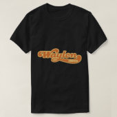 Waylon Jennings Script Logo Classic T - Shirt (Design vorne)