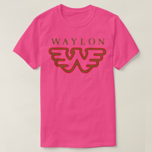 Waylon Jennings Tasse T-Shirt (Design vorne)