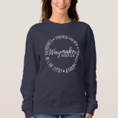 WAYMAKER BIBLE VERSE SWEATSHIRT (Vorderseite)