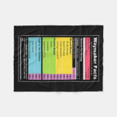 Waymaker Facts Christian Tee _ Faith Nutrition Lab Fleecedecke (Vorderseite (Horizontal))