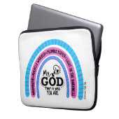 Waymaker Miracle Worker My God That Is Who You Are Laptopschutzhülle (Vorderseite Links)