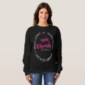 Waymaker Miracle Worker Promise Keeper Isaiah 4216 Sweatshirt (Vorne ganz)