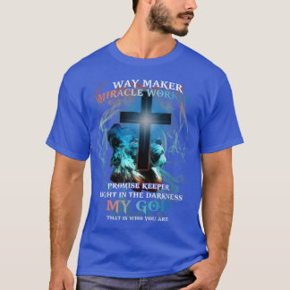 Waymaker Miracle Worker Promise Keeper Light Jesus T-Shirt